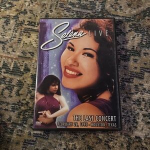 Selena - Live: The Last Concert DVD (2003) Houston Texas 1995 Final Performance